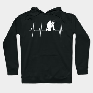 Paintball Heartbeat Player Gun Hoodie